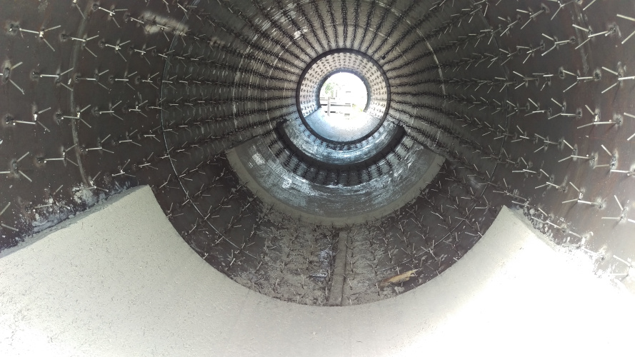 Chimney ducts for petrochemistry industry